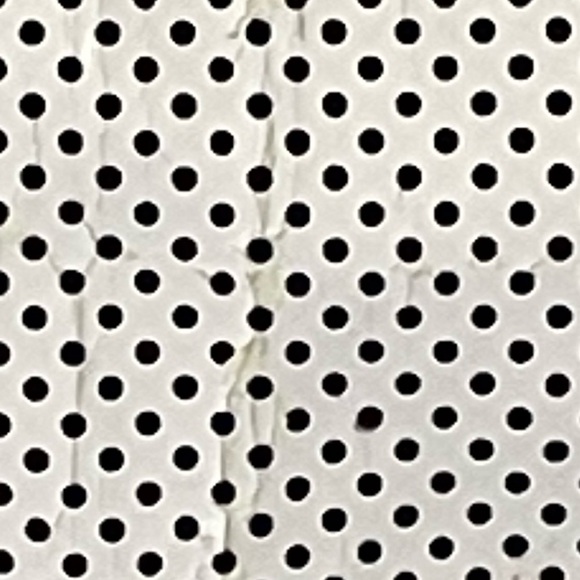 Per Se Color Blocked Mini Skirt Mod Geometric Pattern Perforated Detail Size 6 - Picture 7 of 10